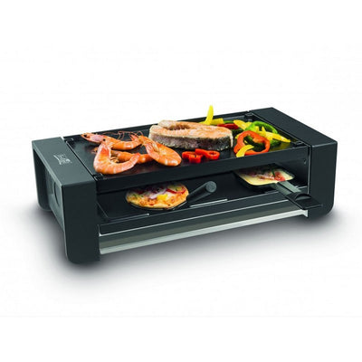 Fritel pr3130 griglia per pizza e raclette nera