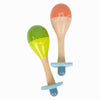 Pequeño pie de madera Maracas Groovy Beats