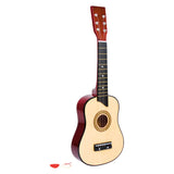 Clásico de guitarra de madera de pie pequeño, 65 cm - afbeelding 3