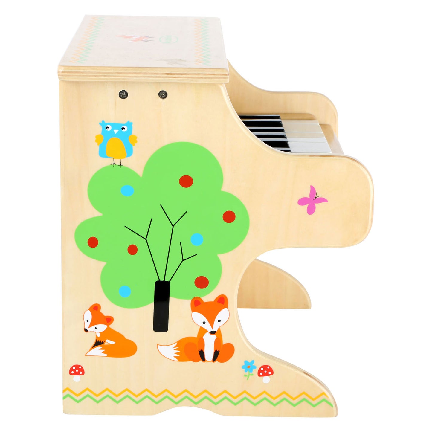 Small foot - houten piano kleine vos