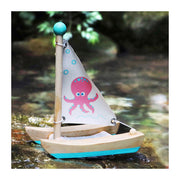 Small Foot Badspeelgoed Houten Catamaran Octopus - afbeelding 5