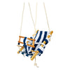 Blu marino swing blu a swing in legno piccolo, 120 cm