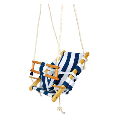 Blu marino swing blu a swing in legno piccolo, 120 cm