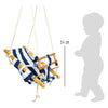 Blu marino swing blu a swing in legno piccolo, 120 cm