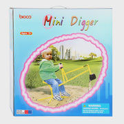Small Foot Metalen Graafmachine Blauw Rood - afbeelding 2