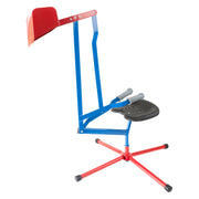 Small Foot Metalen Graafmachine Blauw Rood - afbeelding 1
