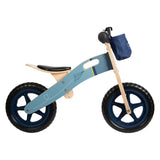 Small foot - houten loopfiets vliegtuig blauw - afbeelding 3