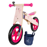 Pink Pink Pink Pink de madera de pie - afbeelding 1