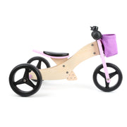 Small Foot Houten Driewieler en 2in1 Roze - afbeelding 1