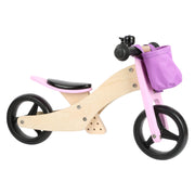 Small Foot Houten Driewieler en 2in1 Roze - afbeelding 2