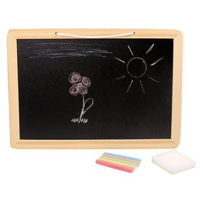 Piccole piede - lavagna in legno con gelati colorati, 7dlg.