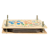Small Foot - Wooden flower press, 18x18cm - afbeelding 3