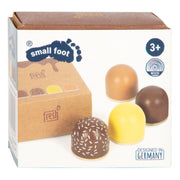Small Foot Houten Speeleten Marshmallows, 4dlg. - afbeelding 1