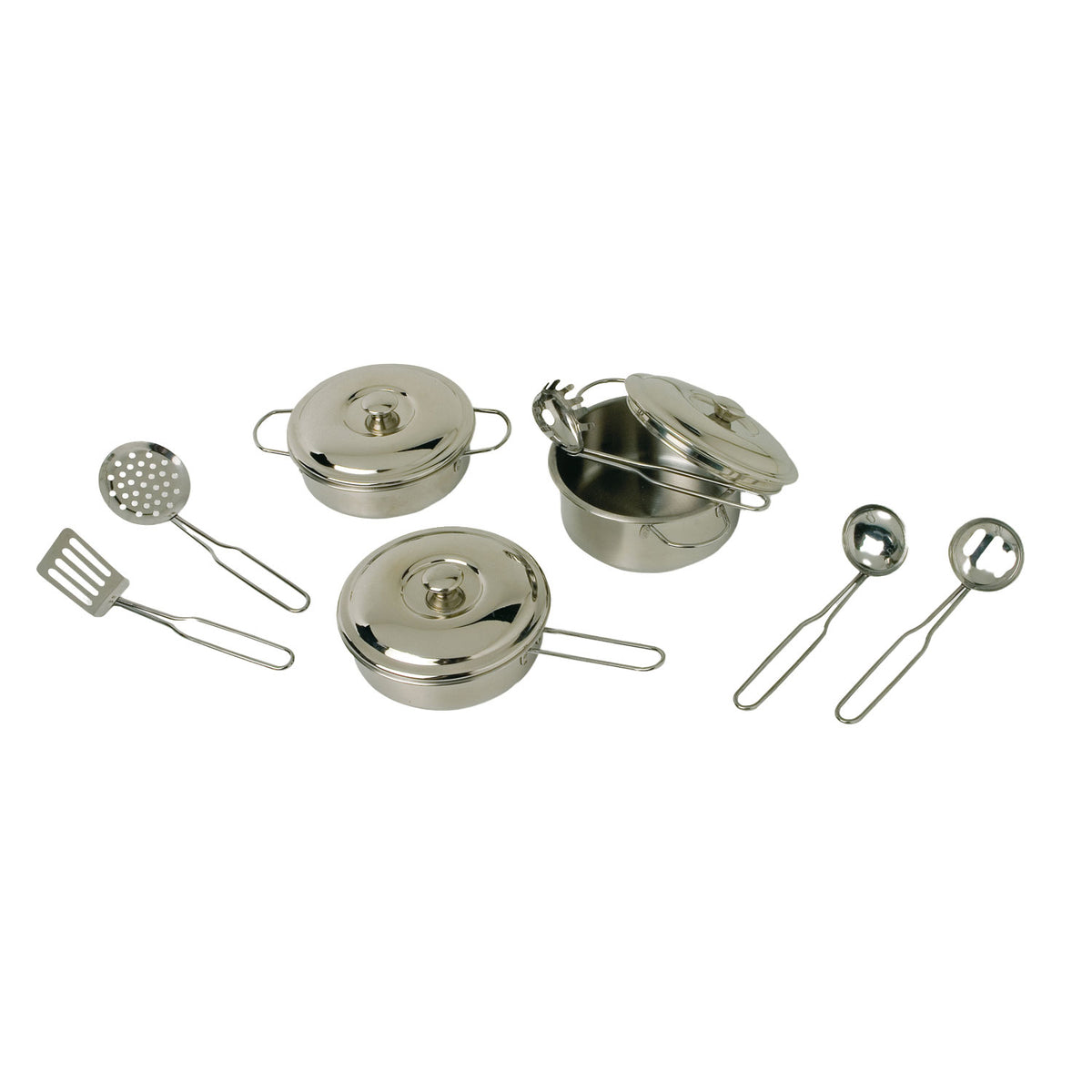 Small foot - metalen pannenset, 11dlg,