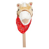 Hobby de madera de pie pequeño caballo Rocky, 80 cm