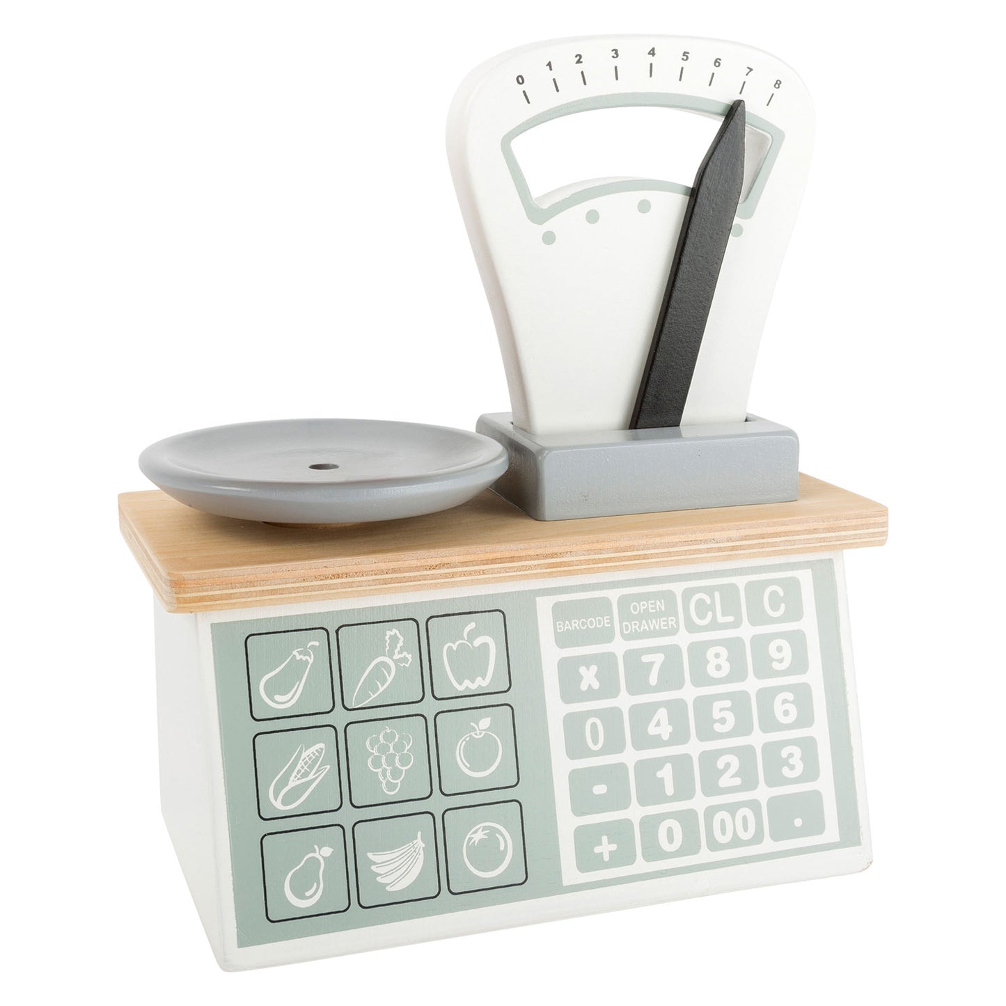 Small foot - houten weegschaal