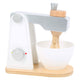 Small foot - houten mixer wit
