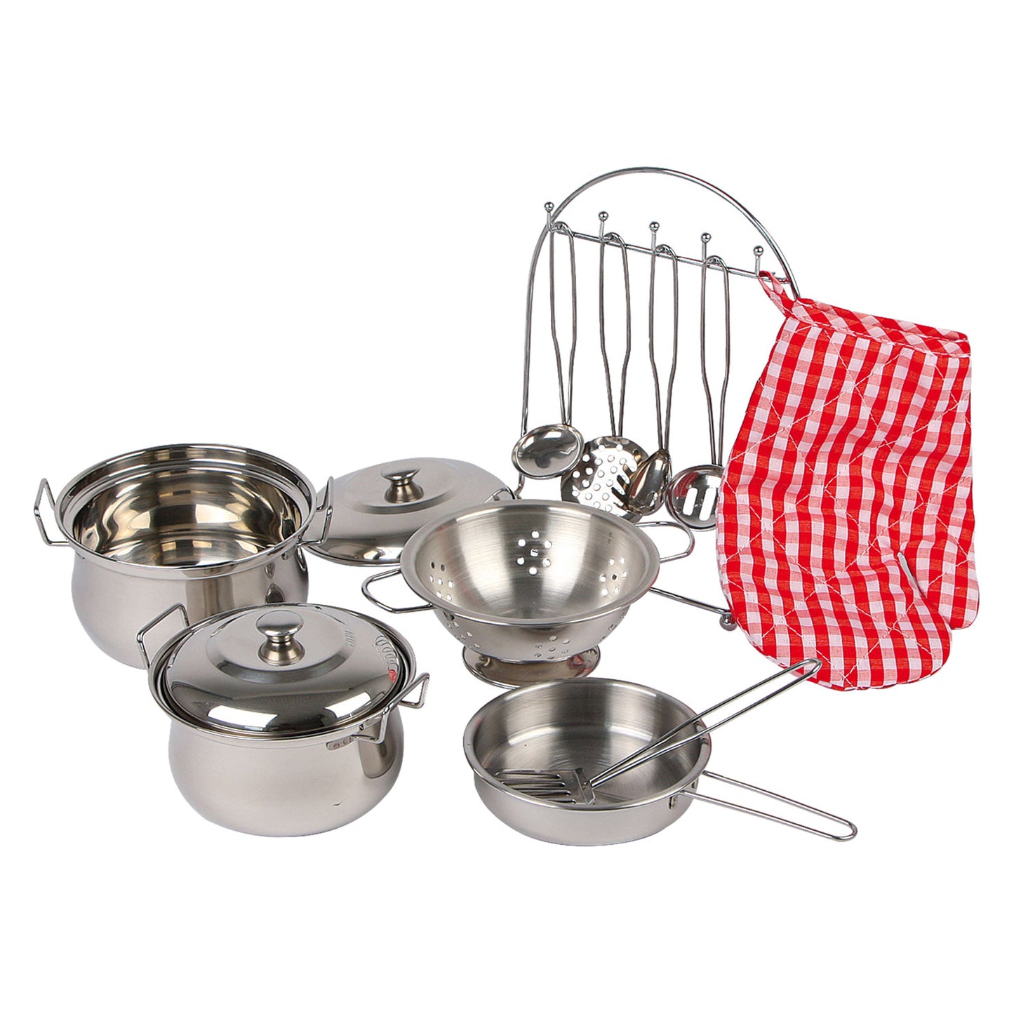 Small Foot Metal Cookware para niños, 13dlg.