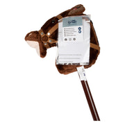 Small foot wooden hobby horse Thunder, 88cm - afbeelding 2