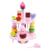 Etagere de madera de pie pequeño con dulces Speelten, 22dlg.