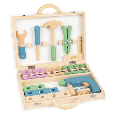 Case de herramientas de madera de pie pequeño Nordic, 43dlg.