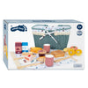 Picnic de pie pequeño juego con playets de madera sabrosa, 26dlg.