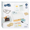 Small foot - houten speelgoedkassa met scanner, 15dlg.