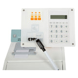 Checkout dei giocattoli in legno a piede con scanner, 15dlg. - afbeelding 4