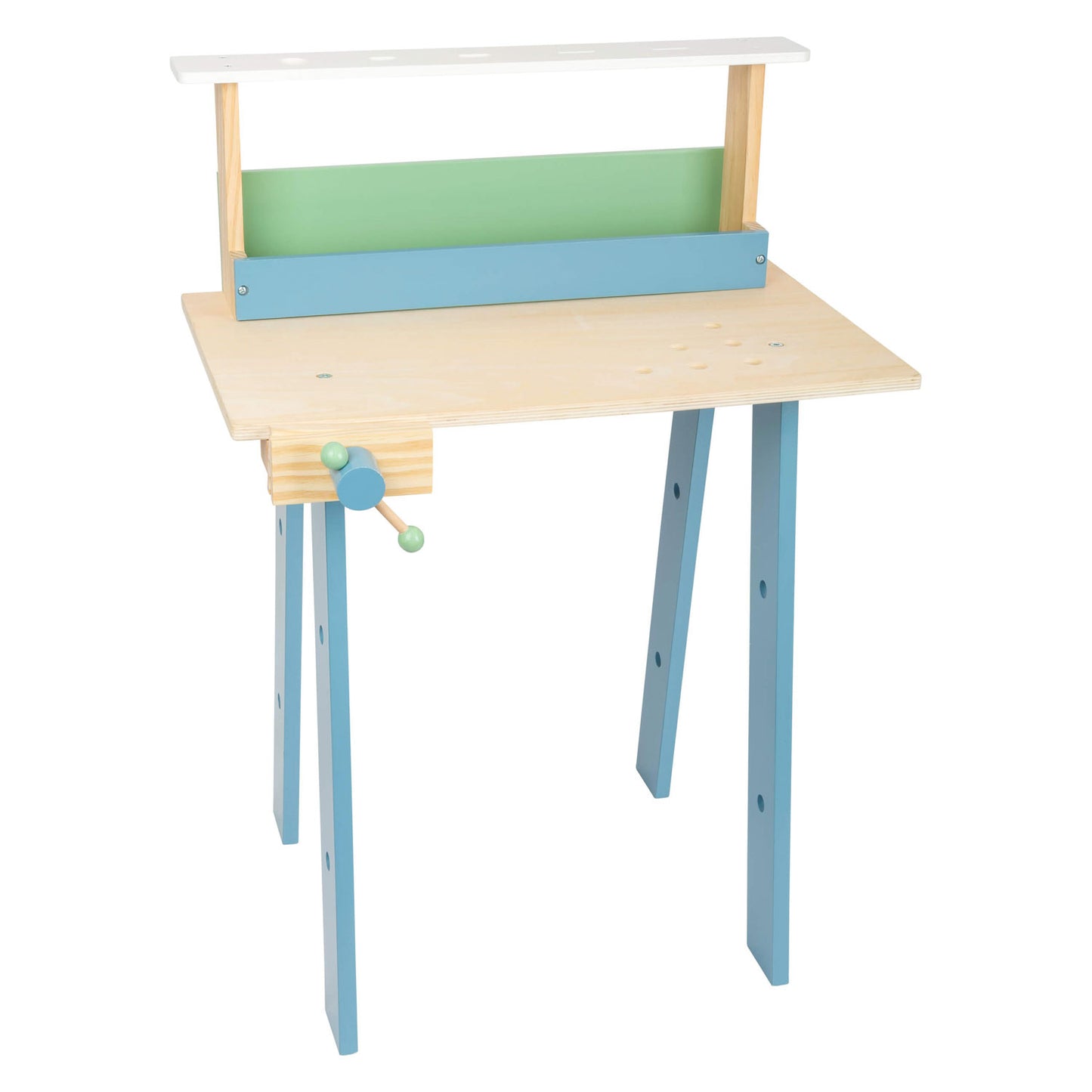 Banco de trabajo de madera de pie pequeño Nordic, 30dlg.