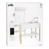 Small foot wooden store white compact