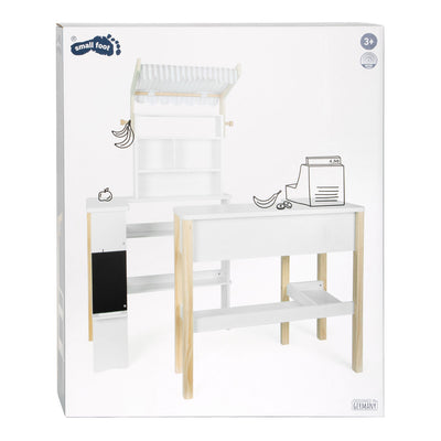 Small foot - houten winkel wit compact