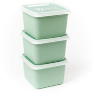 DBP DBP Alaska frozen boxes square 0.75l 3 pieces mint green - afbeelding 1