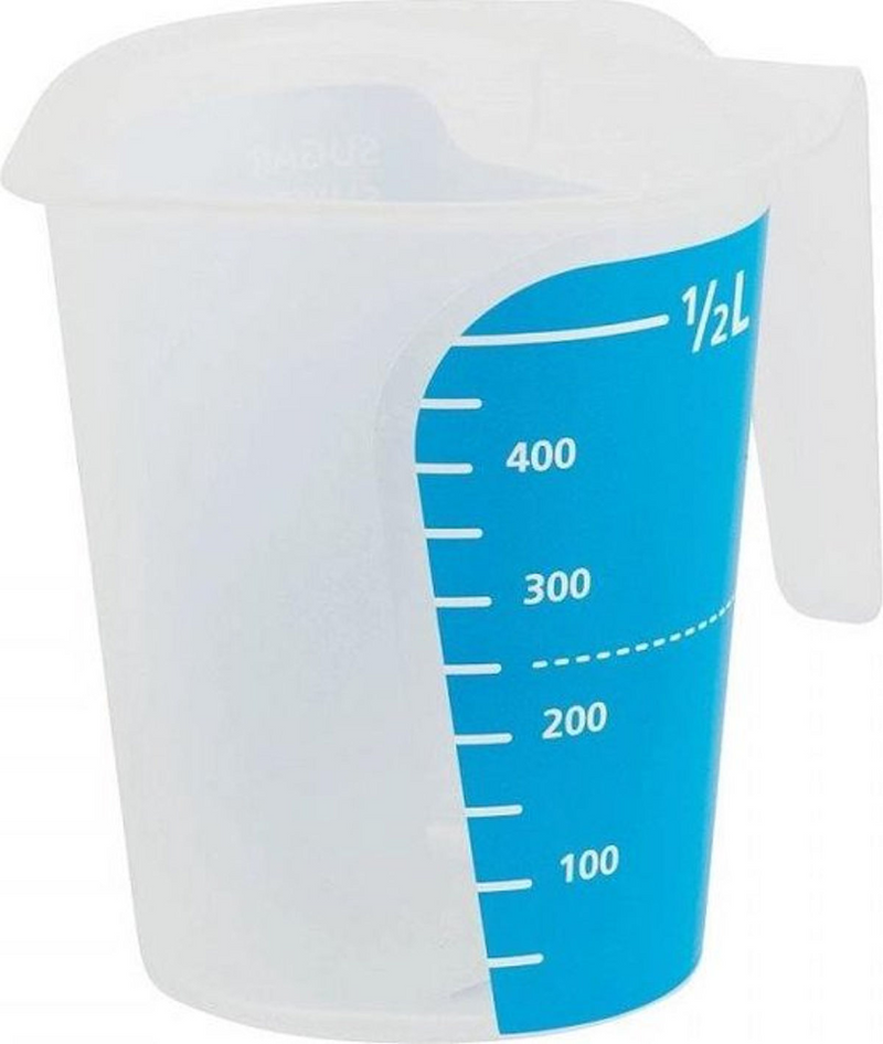 DBP measuring cup 500ml blue