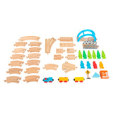 Small foot - houten treinset big journey, 40dlg. - afbeelding 2