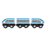 Pequeño tren de madera colocado con puente, 60dlg. - afbeelding 5