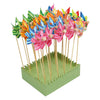 Small foot - windmolen met houten stok 28cm, 24st.