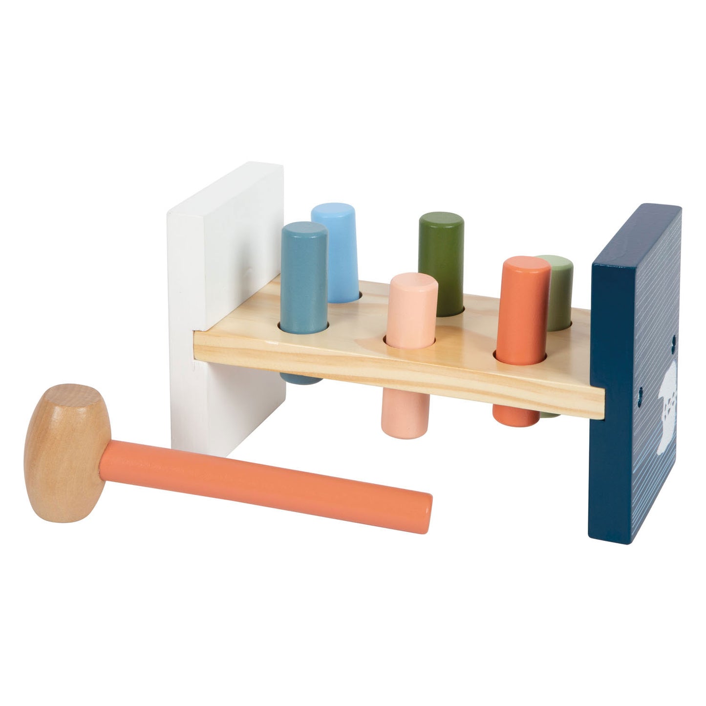 Peque de madera Hamperbank Arctic, 8dlg.