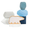 Small foot - houten balansstenen arctic, 11dlg.