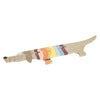Small foot wooden literature form puzzle dog, 26st.