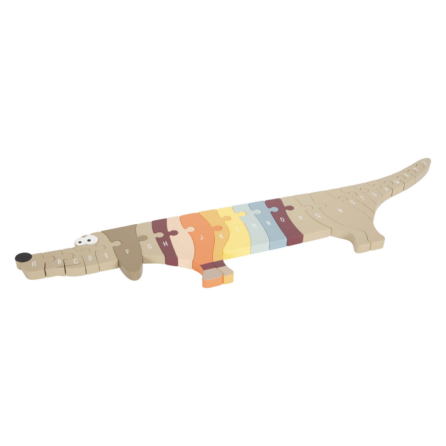 Small foot wooden literature form puzzle dog, 26st.