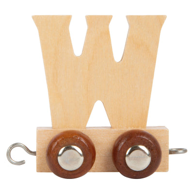 Carattere di legno a piede piccolo W