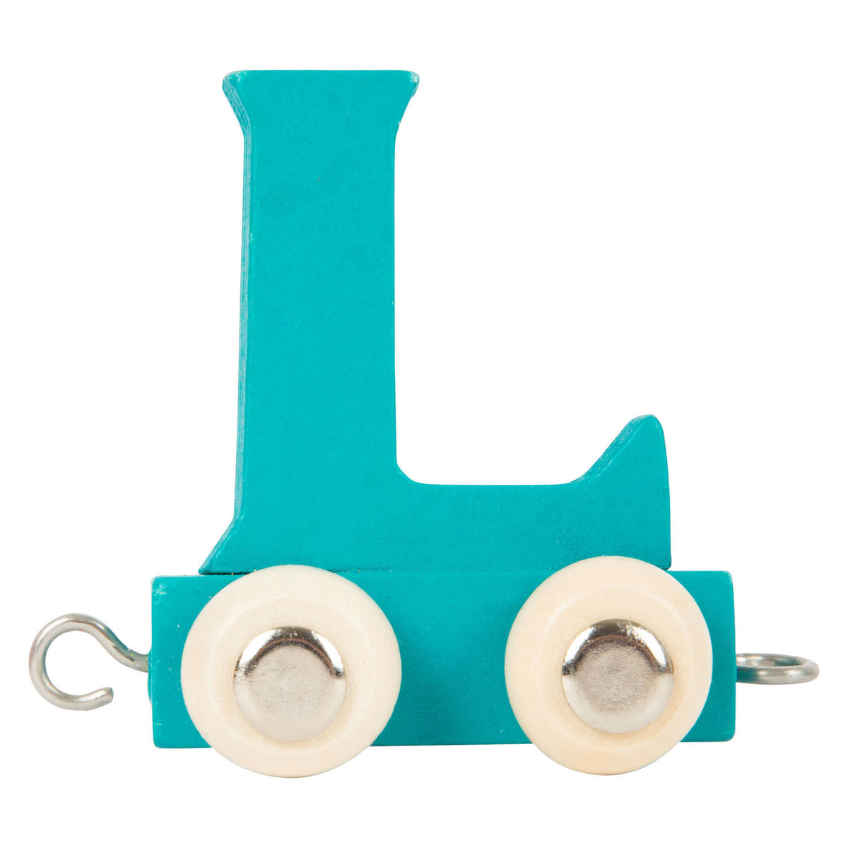 Small foot wooden font color L