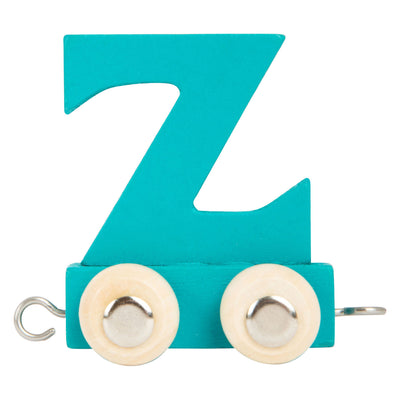 Small foot wooden font color Z
