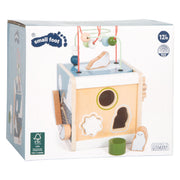 Small foot - houten motorische activiteitskubus arctic - afbeelding 2