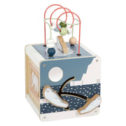 Small foot - houten motorische activiteitskubus arctic - afbeelding 3