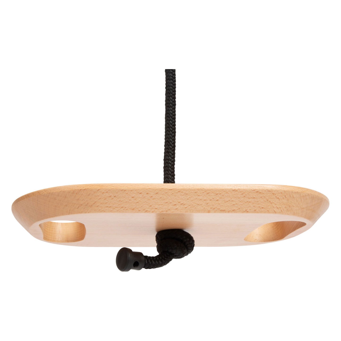 Swing a disco di legno con manici Black Line