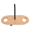 Swing a disco di legno con manici Black Line