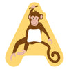 Small foot - houten dieren kinderletter - a
