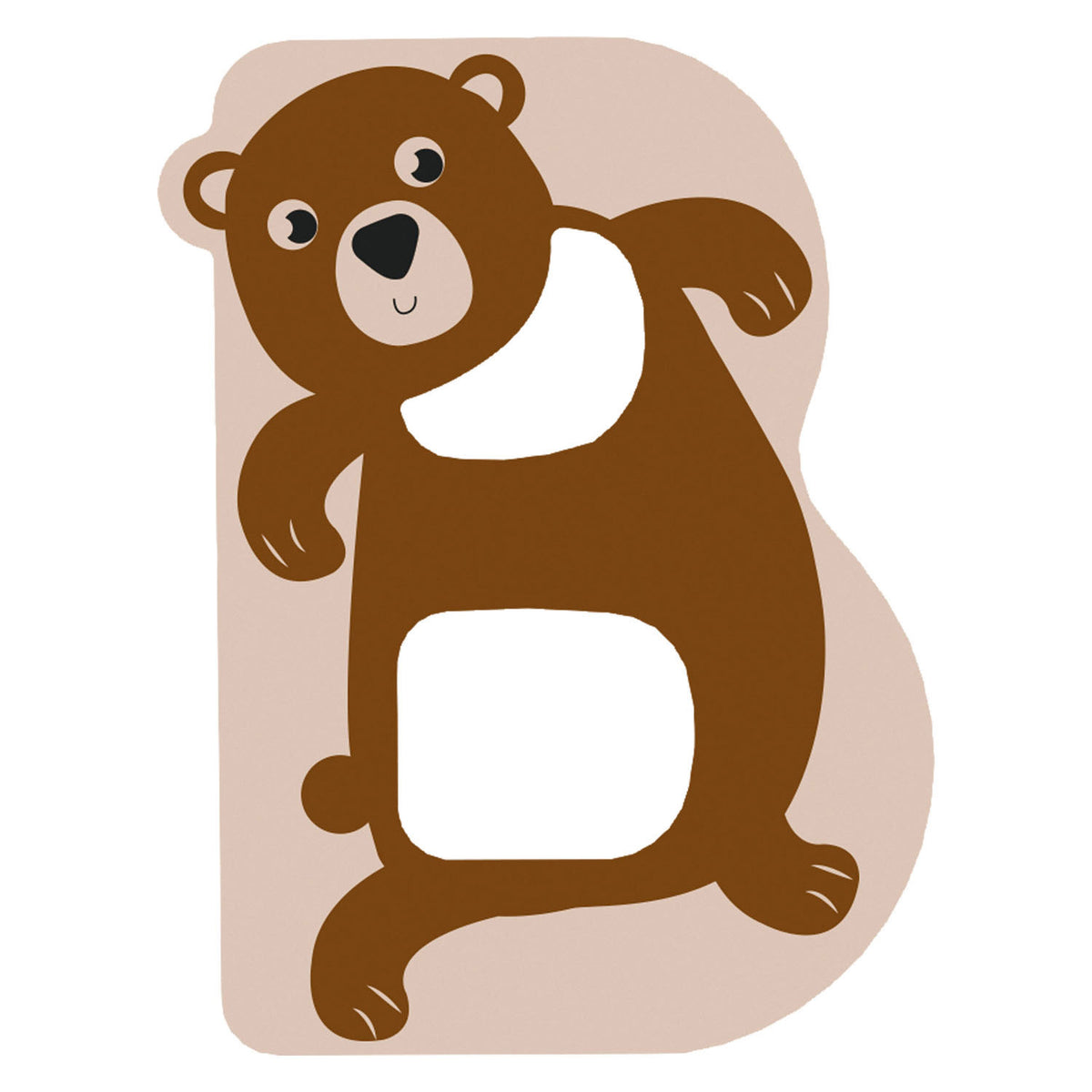 Small Foot Wooden Animals Child Letter B