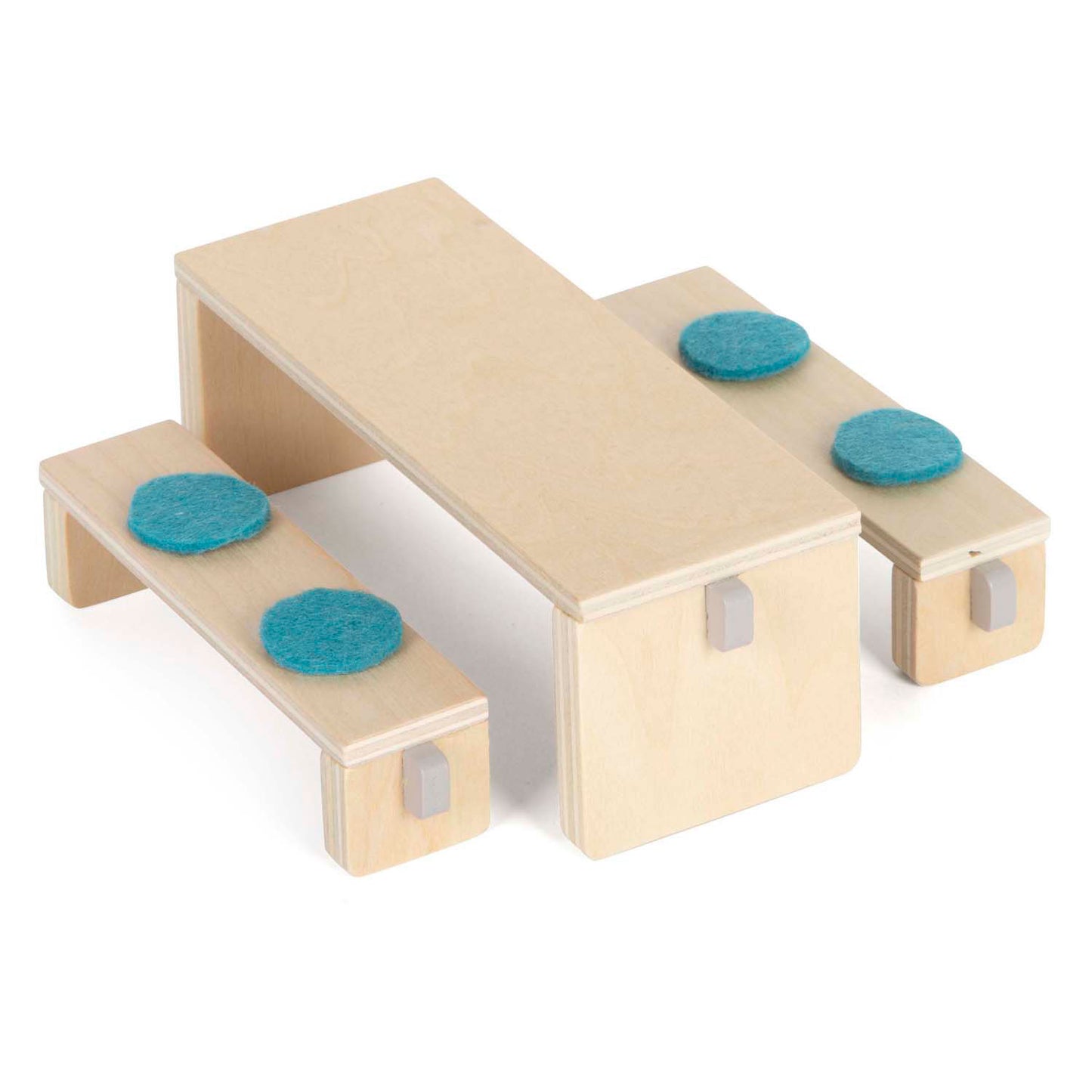 Cucina per mobili per bambole in legno a piede piccoli